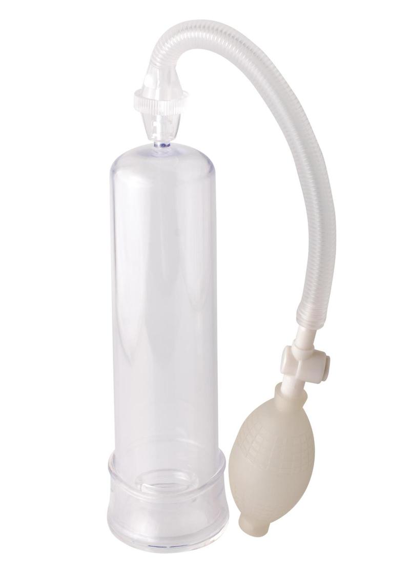 The Beginners Power Pump will give you the size and confidence you`ve always dreamed about without any harmful side effects. With each squeeze of the medical-style pump ball