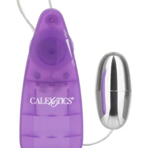 Slim Teardrop Bullet with Wired Remote Control - Bulk - Purple