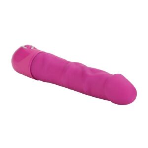 100% waterproof. Soft and flexible vibrators. 3-speed. Power packed. Push button control. Phthalate-Free PVC (vibrator) ABS/ABS with PU Cote (cap) ABS with Silver Plating (dcor). 2 AA batteries. 7 x 1.5/17.75 cm x 3.75 cm.