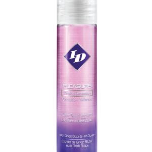 but with the added natural botanical extracts of gingko biloba and red clover to increase local blood circulation and stimulation to the applied area. Keep I-D Pleasure around for those extra frisky moments!