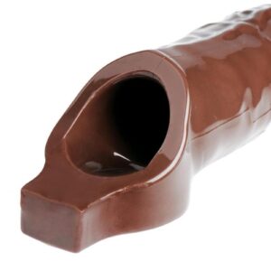 this durable enlarger will assist in greater partner satisfaction and an instant size boost with no pills or creams to worry about! Adds length and girth for them