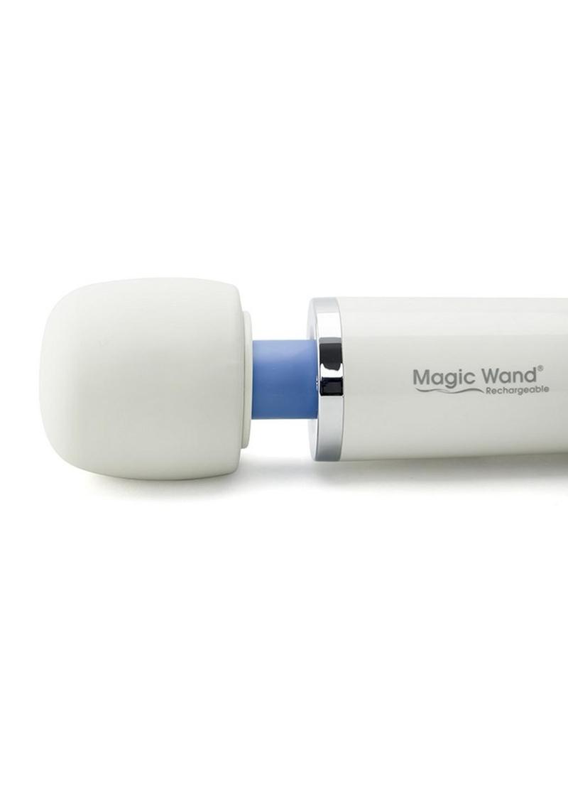 Now you can take your pleasure moments on the run with this Magic Wand Rechargeable Massager HV-270. This cordless magic wand model from the Magic Wand family comes with 4 intensity power levels and 4 vibrations patterns. The best part of the new Magic Wand Rechargeable is it could be used as a cordless massager or plugged in for andldquo;Plug and Playandrdquo; fun