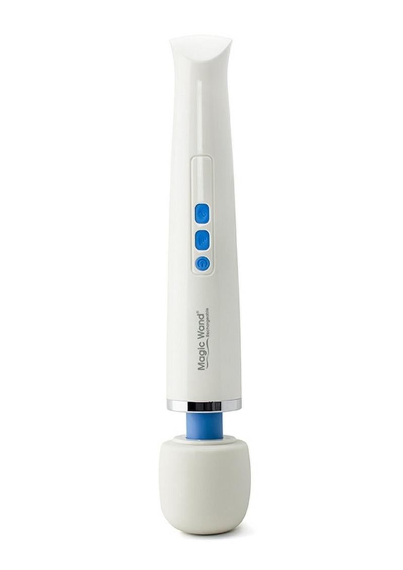 penetrating vibrations through its firm massaging silicone head. Get ready for a new breed of cordless power which will enhance your ultimate desires. Buy an authentic Magic Wand Rechargeable today and get a full 1-year warranty included with your purchase. Magic Wand Rechargeable Specifications: Rechargeable lithium-ion batteries (7.2V/2250mAh). Charger included (110V-240V