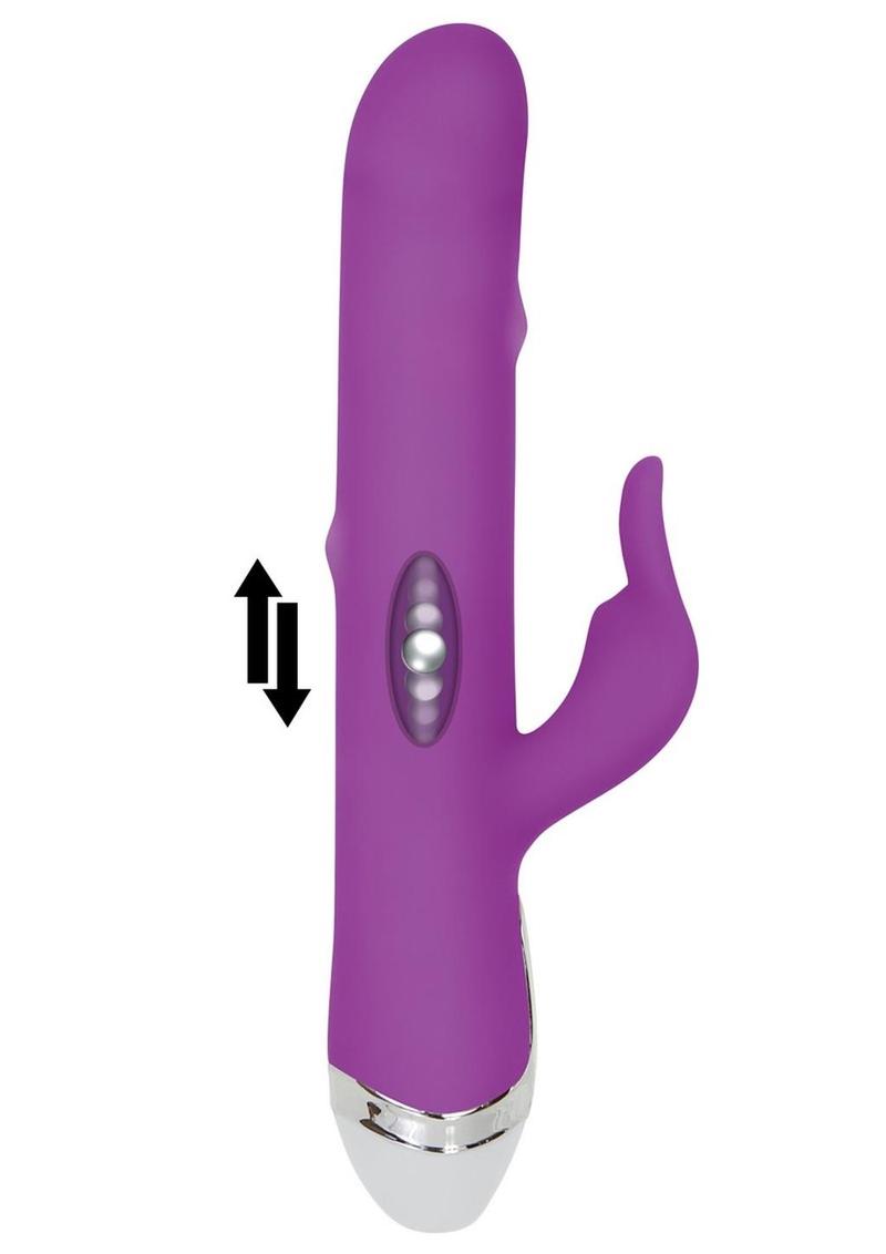 delivering an erotic sensation that is heightened by the hard-working bunny ears controlled separately with their own unique speeds and functions!Get ready for a mind-blowing custom experience! Play safely in the shower or bath