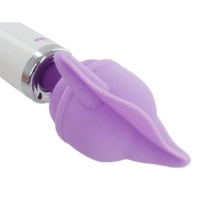 the soft silicone pleasure wing of the Flutter Tip begins to shiver and vibrate in a titillating wave pattern. Let the edge of the velvety wing dance back and forth across your clit and take your orgasms soaring to new heights! The premium Silicone material is non-porous and easy to clean