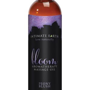 glycerin and DEA free. Not your grandmother`s flowery scent!  BLOOM smells like freshly cut  peonies - natural without a heavy perfumy smell.  Use this amazing oil for  a floral inspired massage or pour into your bath/use after shower for  all day freshness. Non-greasy and does not  stain the sheets. Natural oils formula.