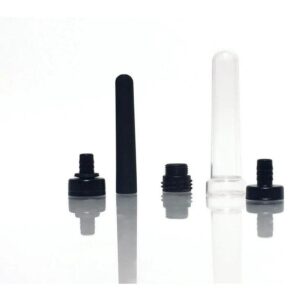 Fits Most Standard Size Water Bottles Includes Sanitary Storage and Travel Cap No Leak design 2.5 ABS Plastic Nozzle  Go green and reuse your water bottles for a second use! Skwert makes douching discrete and hassle-free. The one piece nozzle simply screws onto most standard water bottles. This makes the Skwert perfect for on the go freshness. Just put hygienic cap on and carry in your bag or pocket. Skwert