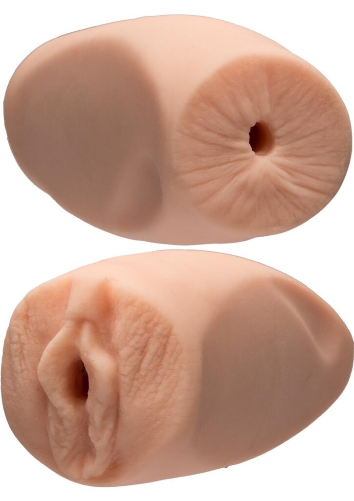 Kittens and Cougars team up to please you in this double-ended ULTRASKYNABS Plastic stroker. Each side features a tight