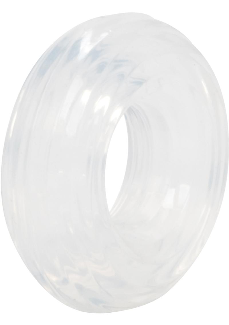 Please your lover all night long with the Premium Silicone Ring. The medium sized stretchy support ring is comfortable to wear and easy to remove after mind-blowing explosive climax.The super stretchy penis ring is ultra thick and sensually textured