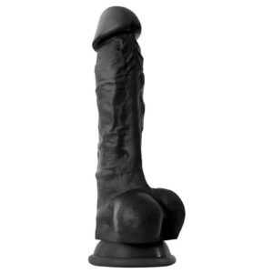 Realistic molded penis cased in superior grade silicone. Satin texture provides a more satisfying sensation.  Features:  Product Dimensions:  8.8 x 2.9 x 2.9