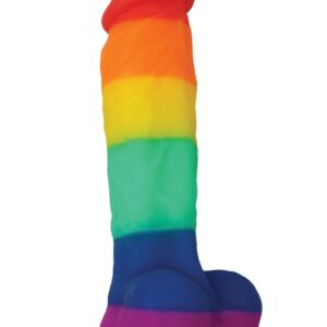 Pride Edition dongs - rainbow colored dongs made of firm