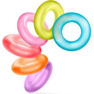 Play hard and increase your stamina with your King of the Ring six pack! These rings are a simple way to get harder