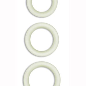 Firefly Halos are glow-in-the-dark cock rings made of soft and stretchy silicone for a snug and comfortable fit
