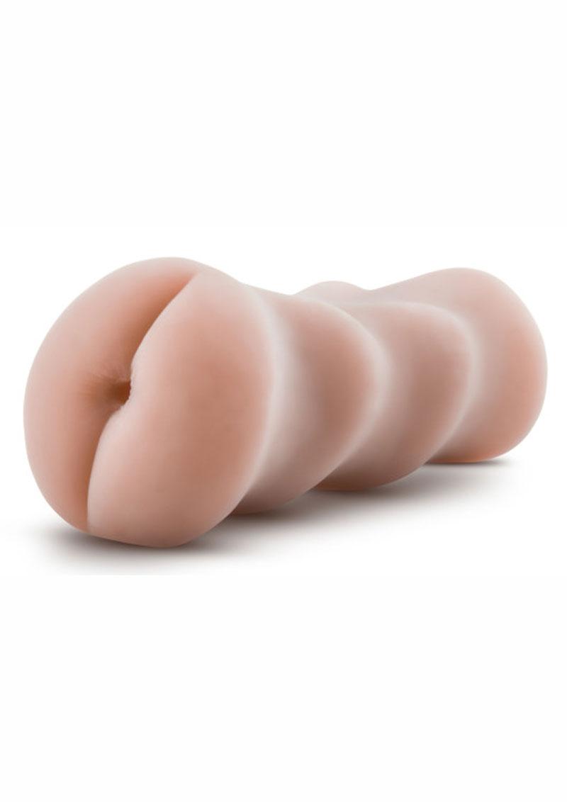 This tight little X5 Men palm sized ass hole stroker will bring you the most intense orgasms. Made from ultra realistic and incredibly soft X5 Plus material. With his soft ribbed orifice The Ass Stroker is guaranteed to enhance pleasure. This stroker fits all lengths and is easy to clean as it is open ended. That means you can watch yourself squirt as your shaft `pops the top`! To clean this stroke sleeve wash with soap and water. Pat dry with a clean paper towel and allow to air dry. Refresh it with our Blush Toy Renewal Powder when product is clean and dry. Compatible with water based and silicone based and hybrid lubricants.ULTRA SOFT X5 PLUS TECH - Handcrafted From X5 Plus. It`s Ultra Soft And Feels Better Than Realistic And Lifelike. With Your Eyes Closed It Would Be Hard To Differentiate X5 From The Human Body. Silicone