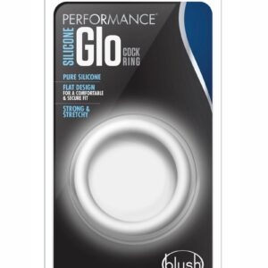 pliable penis ring crafted for maximum comfort. Rated best basic cock ring in 2023 by GQ Magazine. We believe you will agree. It glows in the dark so you can see the action. The flat design fits around your shaft for no-slip performance and will not roll nor pinch. Made from platinum cured body safe