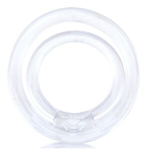 The RingO 2 double erection ring is a simple and effective penis ring that isolates the shaft and testicles for a more intense orgasmic experience. While most cock rings stretch around the shaft and testicles together