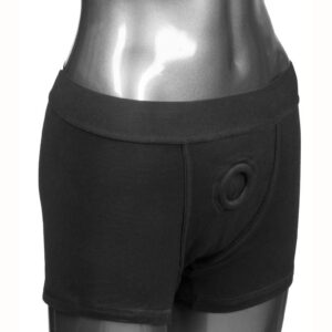 Discreet 2-panel design to accommodate dual penetration   Reinforced O-ring stretches to accommodate most packers