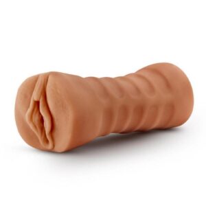 and ready to play. This realistic stroker`s canal is filled with sensational textures. It comes with a vibrating bullet