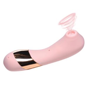 Suction and stroking combine to create a unique clitoral stimulation with the Shegasm Tickle