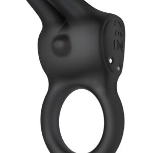 The Rabbit Love Ring is a soft silicone ring designed for shared pleasure. The pliable rabbit ears caress her clitoris  during wear