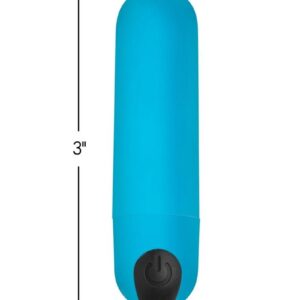 and easy to clean with warm water and mild soap.This bullet is rechargeable via USB so you can Bang yourself again and again! The waterproof design enables use in the shower or bath tub for a more relaxing session. Measurements: 3 inches overall length
