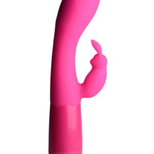 Buzz yourself in private with this adorable rabbit vibe! The cute bunny shaped clitoral stimulator is designed to target your sensitive bits during use for an even more intense orgasm. The quiet yet powerful vibration is perfect for users who need to play discretely