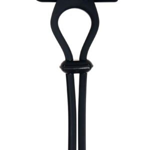 An adjustable twist on the cock ring classic