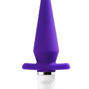 rioandtrade; Anal Vibe arouses and ignites your deepest desires. The gently rounded tip and tapered body is perfectly designed for easy ion and provides amazing anal pleasures.   Gently rounded tip for easy ion Velvety smooth silicone body Waterproof seal Vibration Modes:  10 Requires 1 AAA battery (not included)