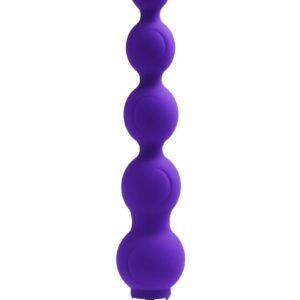 quaker Anal Vibe will make you shake with pleasure. The gently curved tip and graduated beads of this vibe are ideal for easing your way into anal play. While  the long