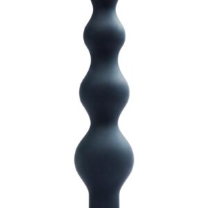 Earth Quaker Rechargeable Anal Vibe boasts 12 extremely powerful vibration modes. This bad boy will make you shake and shimmy with pleasure. The curved tip and graduated beads are ideal for easing into anal play. The long