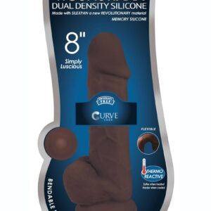dual density dream is the last dildo you`ll ever need! Made with Curves revolutionary Silexpan Silicone formula that molds to your preferred shape