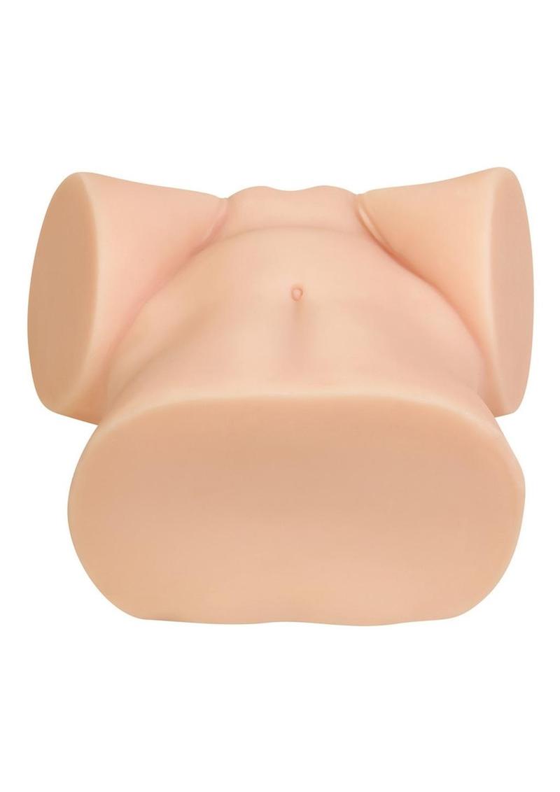 Width: 12.2andrdquo; Weight: 16.5lbs Phthalate and latex free Waterproof Includes cock and ball ring for maximum pleasure