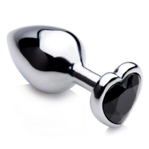 Decorate your derriere with this Dark Heart Anal Plug! The medium size makes this plug perfect for beginners and experts to warm up their hole
