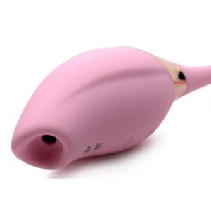 phthalate free silicone for a body-safe and worry free experience!Recharge when the power runs low with the included USB Charging cable. 5 year warranty included!Measurements: Overall length 13 inches