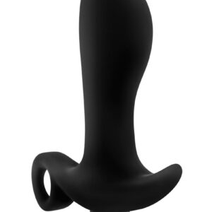 For anyone looking to explore new anal sensations alone or with a partner!Anal Adventures provides many options to choose from.This plug`s gently curved shape is targeted for P spot stimulation and comes equipped with a high-powered 10 function rechargeable bullet. The Ultrasilkandtrade; Silicone