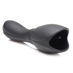 Explore sensational ecstasy vibrating through your shaft like you`ve never felt before! This is more than a penis head vibrator; it sends powerful vibrations down a silicone