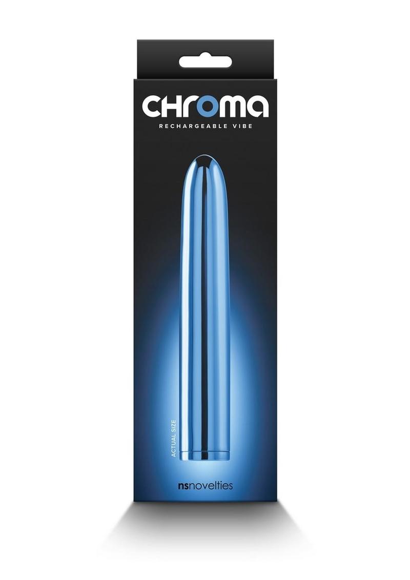 the classic 7 vibrator by Chroma is reimagined as a rechargeable wonder. Sleek and powerful