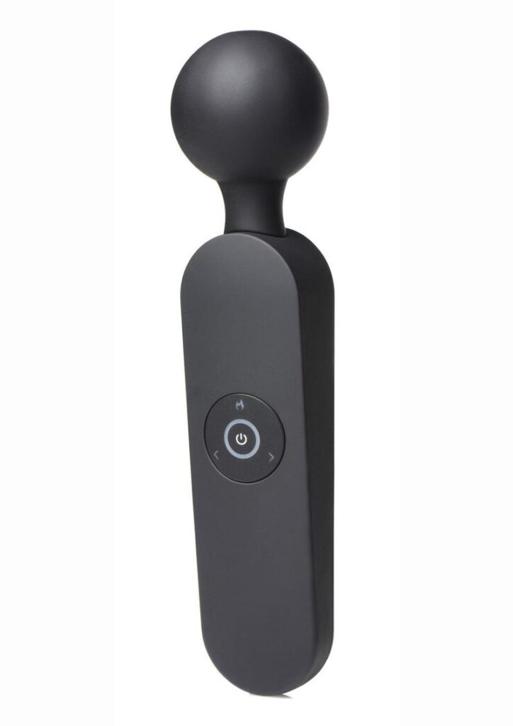 Get ready for a hot date with your favorite toy! This premium silicone wand has vibration and heating functions so you can enjoy the pleasurable buzz while getting your personal parts warmed up! Enjoy 6 speeds and 12 patterns of vibration with an added heating function that warms not only your body but also the water-based lube on the toy