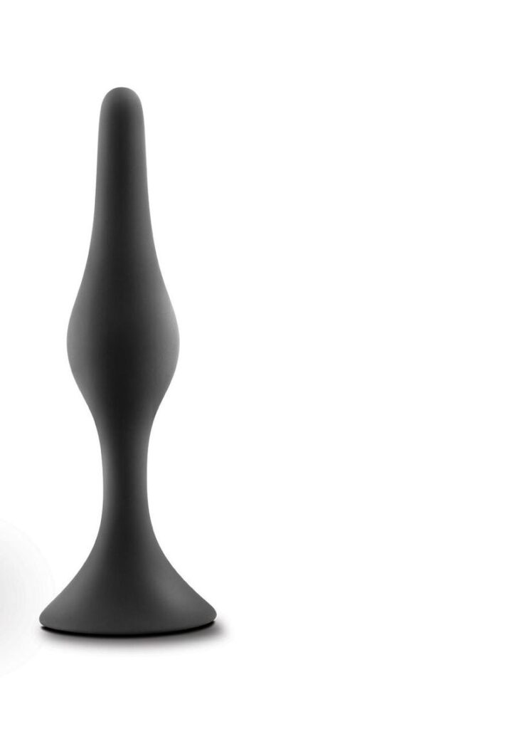 The Silicone Beginner Plug Small has a tapered tip for easy ion and is perfect for a beginner looking to dive into anal play! The base is designed to rest between your cheeks for comfortable wear and to prevent over ion! Made with smooth