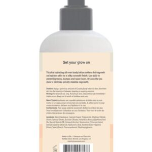 Get your glow on. This ultra hydrating all over body lotion softens hair regrowth  and hydrates skin for a silky smooth finish. Use daily to help  prevent ingrowns