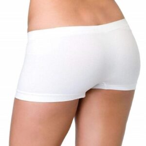 Leg Avenue Seamless Boyshorts - OS - White