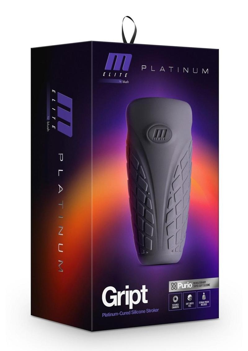 Gript will fit all shaft sizes and enables self-squeezing and applied pressure during play to compliment all your desired pleasure. Made of body-safe Purio Platinum-Cured Silicone