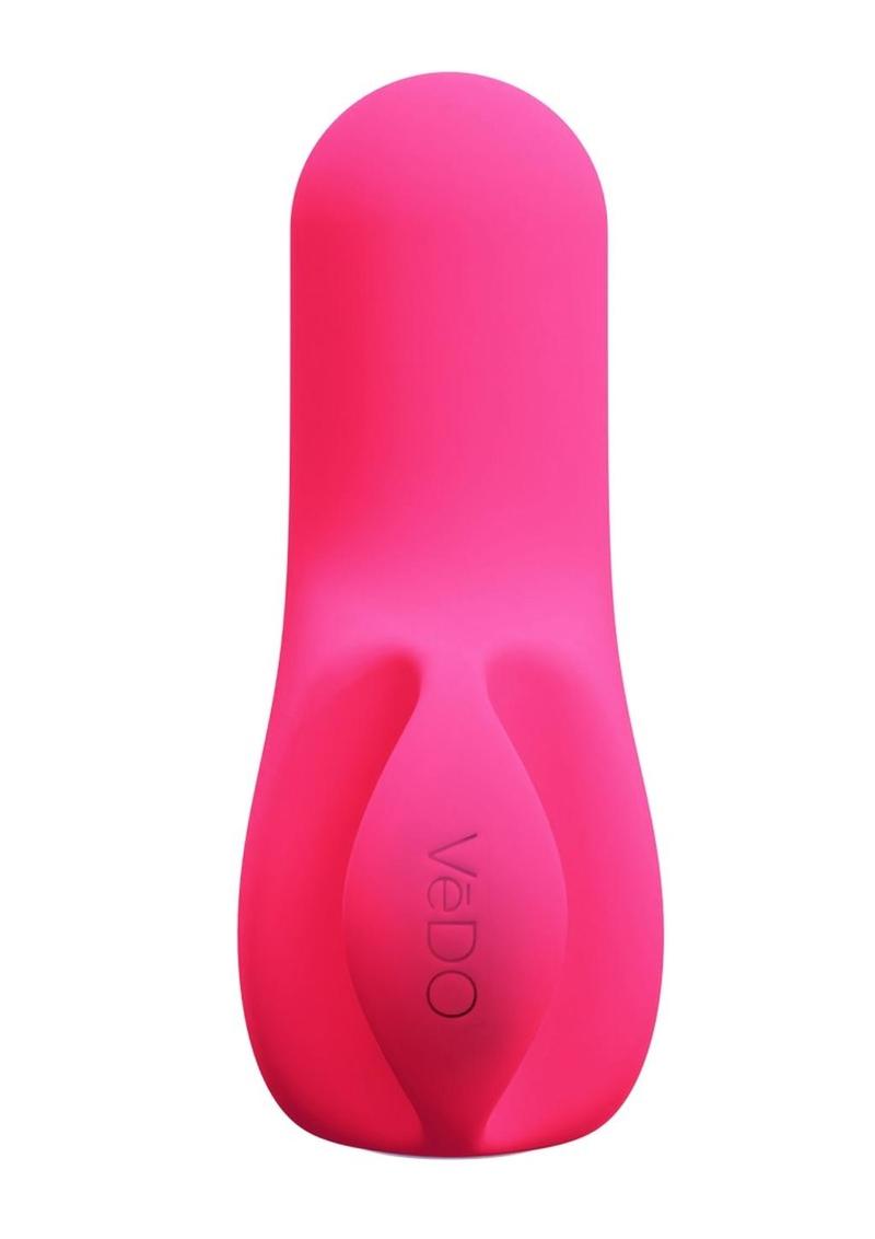 Nea rechargeable bullet vibe boasts an extremely powerful motor with 10 vibration modes. The uniquely designed handle lends itself to effortless control as it easily fits between your index and middle fingers. The silicone ribbed body and shaft offers added pleasure for all your hot spots. Whisper quiet and completely submersible makes water play oh so fun.
