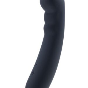 Midori rechargeable G-Spot vibe boasts 10 powerful vibration modes with 6 intensity levels. Made of velvety smooth silicone with a flexible