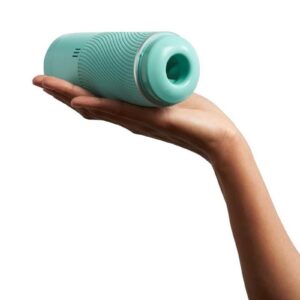 totally natural feeling. CleanTechandnbsp;Silicone Pow`s inner sleeve is ribbed and textured for more stimulation