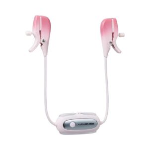 Gemini Worldandrsquo;s first app-controlled vibrating nipple clamps. Adjustable clamping force design (tightening the screwandnbsp;loosensandnbsp;the clamping force.) Included bra clip and necklace for increased stability and public play wear. The bra clip is more suitable for public play. The necklace is more suitable for scenarios where you are naked or not wearing a bra