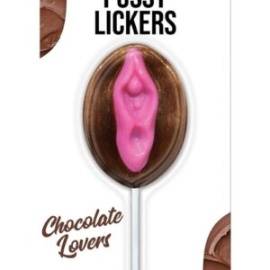 Lusty Lickers Pussy Lickers Chocolate Lovers Lollipop