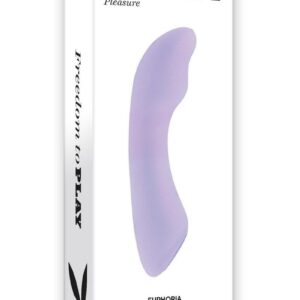 powerful Vibrator made of velvet-smooth silicone that fits comfortably in your hand and against your body. The perfectly curved shaft flexes indulgently to move with you and the two-tiered head features an extended tip for targeted vibration. Let this beautiful opalescent toyandrsquo;s 7 speeds and rhythms bring you intense pleasure.andnbsp;andnbsp;Details  Play with me (key feature): Flexible