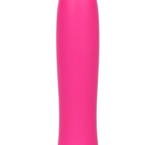 Compact and discreet personal stimulator. Silky smooth satin finish. State-of-the-art memory chip resumes on last function used. USB rechargeable  charging cord included.