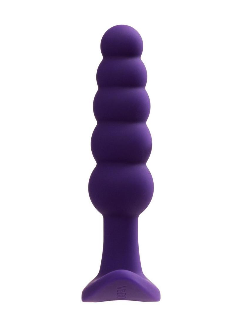 VeDO Plug Rechargeable Silicone Anal Plug - Perfectly Purple - Image 4